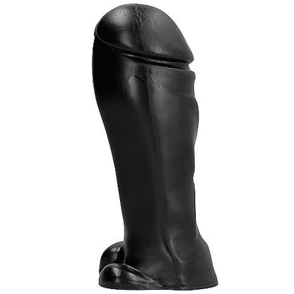 All Black Dong 22 Cm Punta Ancha – Diseño Sólido Para Usuarios Experimentados