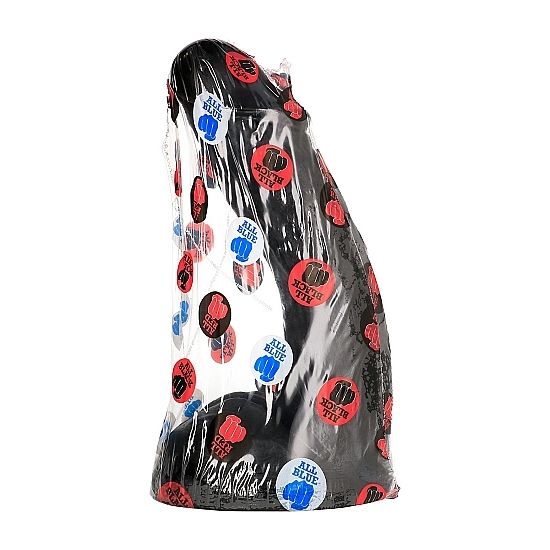 All Black Dong 28 Cm – Juguete Erótico Con Diseño Curvado Para Exploración Profunda