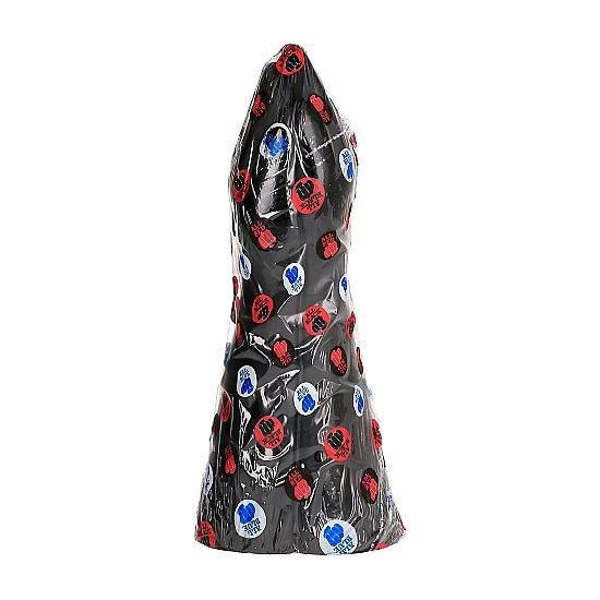 ALL BLACK Consolador Fisting 39 CM – Diseño Realista Para Sensaciones Únicas