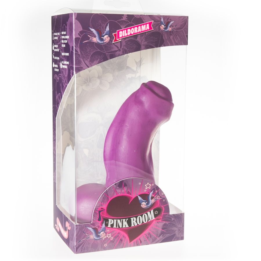 PINK ROOM - NESTOR DILDO REALÍSTICO LILA 16.5 CM