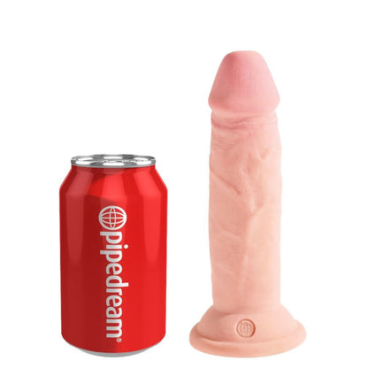 KING COCK Dildo Triple Densidad 15 CM – Diseño Con Eje Interno Rígido Y Piel Suave Para Placer Óptimo