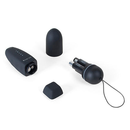 Comprar B SWISH Bnaughty Classic Unleashed Negro – Vibrador Tipo Bala Resistente al Agua con Mando a Distancia-Noxtic