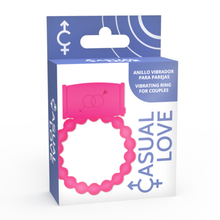 CASUAL LOVE Anello Vibrante Rosa – Stimolatore Flessibile per un Maggiore Piacere