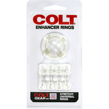 Comprar CALEXOTICS Colt Enhancer Rings – Anillos Transparentes Para Potenciar la Erección-Noxtic