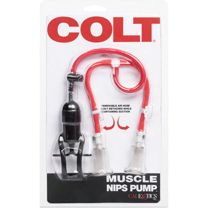CALEXOTICS Colt Muscle – Stimolatore per capezzoli con intensa aspirazione in silicone