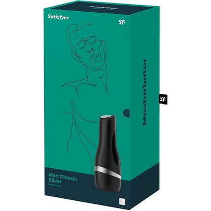 SATISFYER - MEN CLASSIC BLACK MASTURBATOR
