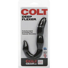 CALEXOTICS Colt Deep Vibratore Anale Flessibile Nero – Design Ergonomico per una Stimolazione Confortevole