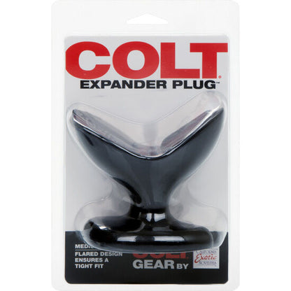 CALEXOTICS Colt Expander Plug Mediano Negro – Diseño Acampanado Para Comodidad Sensacional