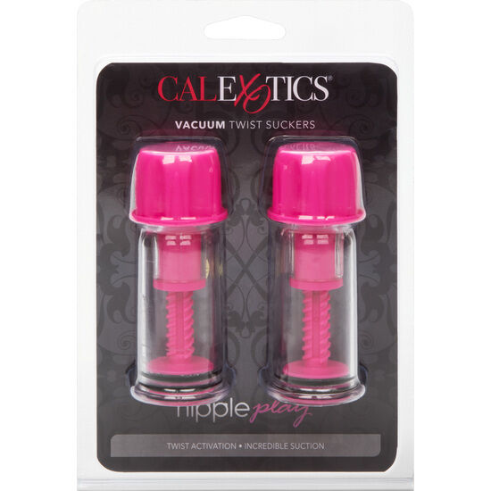 CALEXOTICS Vacuum Twist Pink – Ventose dal design innovativo per un piacere intenso