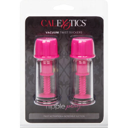CALEXOTICS Vacuum Twist Pink – Ventose dal design innovativo per un piacere intenso