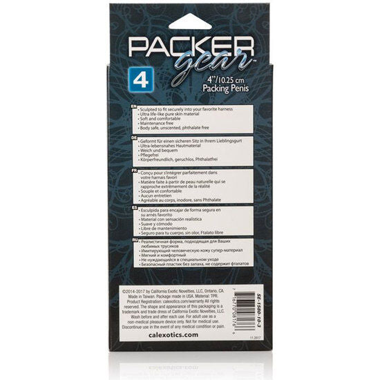 CALEXOTICS Realistic Packing Gear 12,75 cm Marrone – Vestibilità comoda per un look maschile attraente