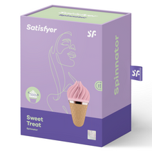 Satisfyer Sweet Treat Spinnator Nero – Vibratore ricaricabile dal design elegante e dalle sensazioni uniche