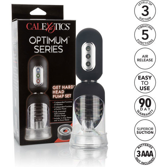 CALEXOTICS Ottieni il set di pompa per la testa dura - Pompa automatica per un'esperienza di piacere migliorata