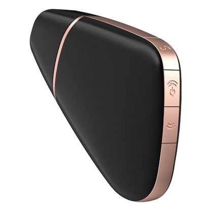 SATISFYER LOVE TRIANGLE STIMULATOR AND VIBRATOR - WHITE