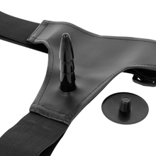 HARNESS ATTRACTION - WALTER HARNESS WITH VIBRATION 15.5 CM -OR- 3.7 CM