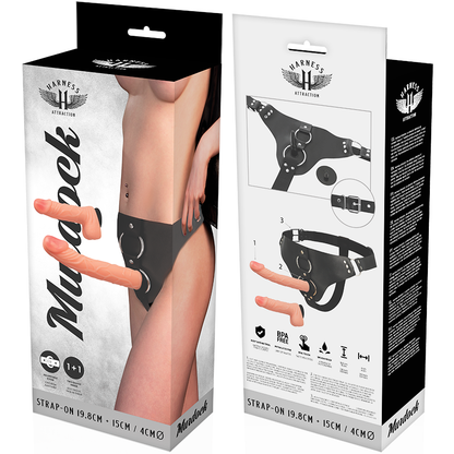HARNESS ATTRACTION - ARNÉS MURDOCK 19.8 + 15 CM -O- 4 CM-HARNESS ATTRACTION-Noxtic