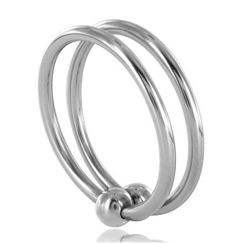 Comprar METAL HARD Doble Anilla Acero 28MM – Ajuste Perfecto Con Diseño Elegante-Noxtic