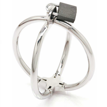Comprar METAL HARD Criss Cross Restricciones De Acero Inox – Diseño Elegante Para Una Experiencia Segura-Noxtic