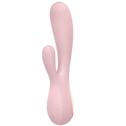 Satisfyer Mono Flex Rosa con App – Giocattolo ergonomico con controllo tramite app