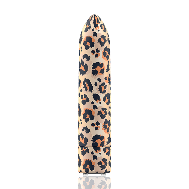 Custom Bullets Bala Recargable Leopard – 10 Intensidades Para Experiencias Únicas De Placer