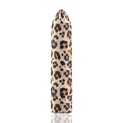 Custom Bullets Bala Recargable Leopard – 10 Intensidades Para Experiencias Únicas De Placer