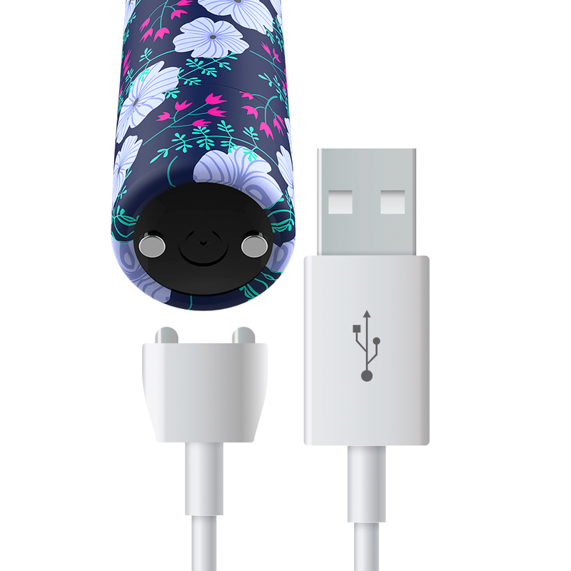 Custom Bullets Bala Recargable Spring – Vibrador Con 10 Intensidades Para Experiencia Única De Placer