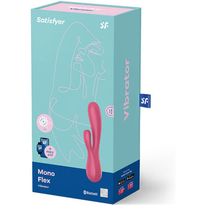 Satisfyer Mono Flex Rosa con App – Giocattolo ergonomico con controllo tramite app