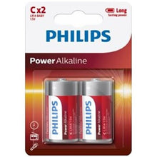 PHILIPS - POWER ALKALINE PILA C LR14 BLISTER*2-PHILLIPS-Noxtic