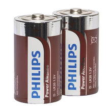 PHILIPS - POWER ALKALINE PILA D LR20 BLISTER*2-PHILLIPS-Noxtic