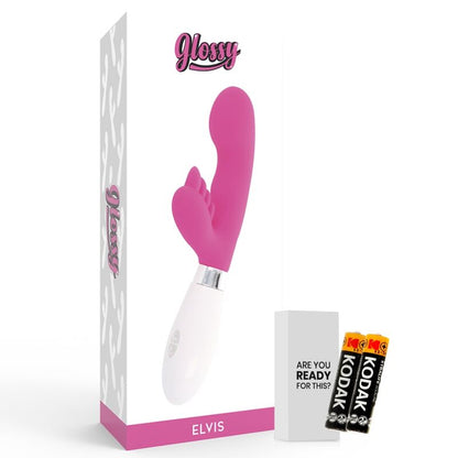 GLOSSY Rabbit Elvis Rosa – Juguete Erótico Con Diseño Ergonómico Y 10 Funciones De Vibración