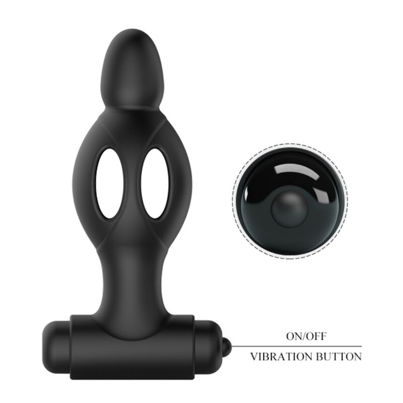 MR PLAY Plug Anal Con Vibración – Diseño Ergonómico Con Múltiples Niveles De Placer