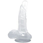 Comprar BAILE Dildo Realista Con Ventosa 16.7 Cm Transparente – Diseño Ergonómico Para Satisfacción Plena-Noxtic