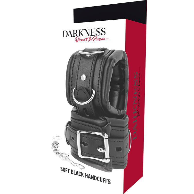 DARKNESS Esposas Acolchadas – Accesorio Elegante Para Explorar el Placer Con Confianza