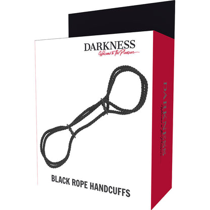 DARKNESS - 100% COTTON ROPE HANDCUFFS OR ANKLES