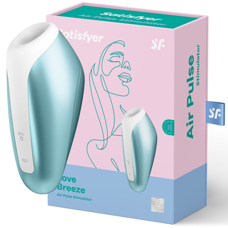 Satisfyer Love Breeze Ice Blue – Ventosa con tecnologia Air Pulse e design ergonomico