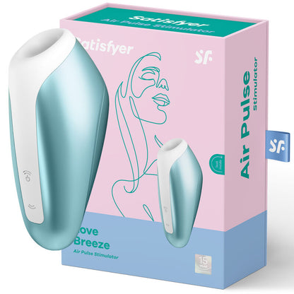 Satisfyer Love Breeze Ice Blue – Ventosa con tecnologia Air Pulse e design ergonomico
