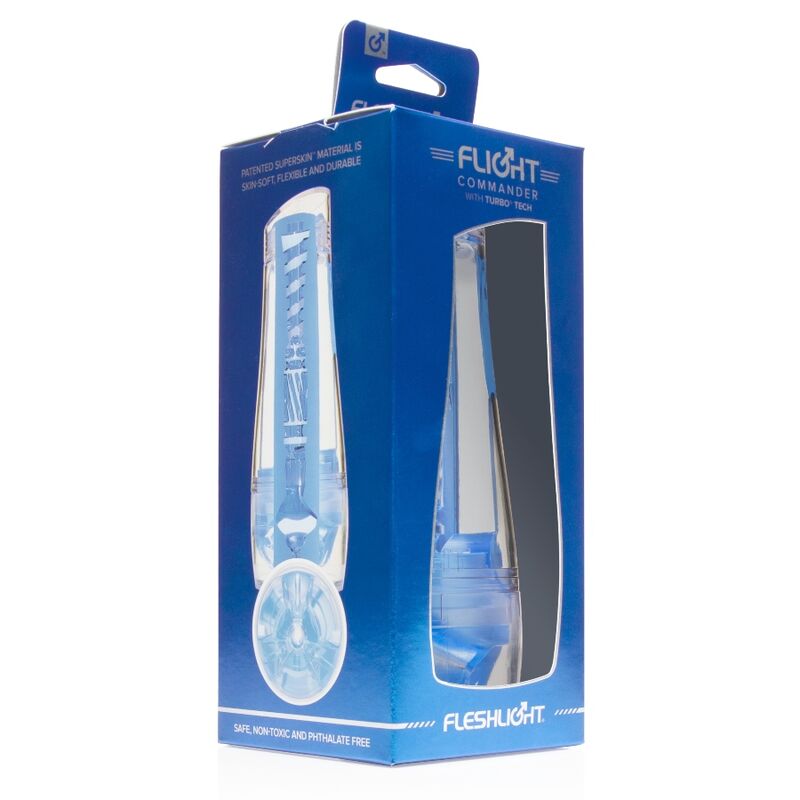FLESHLIGHT Flight Commander – Diseño Compacto Con Tecnología Turbo Para Placer Intenso