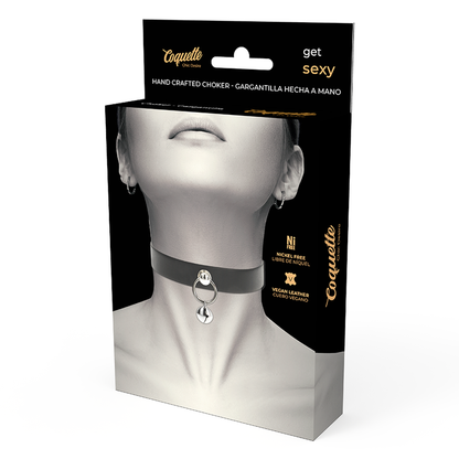 Comprar COQUETTE Chic Desire – Collar De Cuero Vegano Con Diseño Elegante Y Sofisticado-Noxtic
