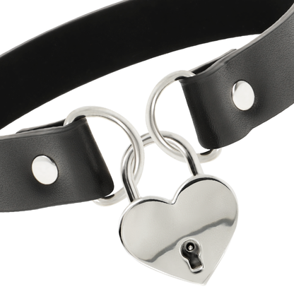 COQUETTE Chic Desire – Collar De Cuero Vegano Con Diseño Elegante Y Accesorio Exclusivo