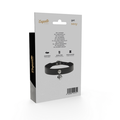 Comprar Coquette Chic Desire Collar Cuero Vegano – Accesorio Elegante Para Toque Sofisticado-Noxtic