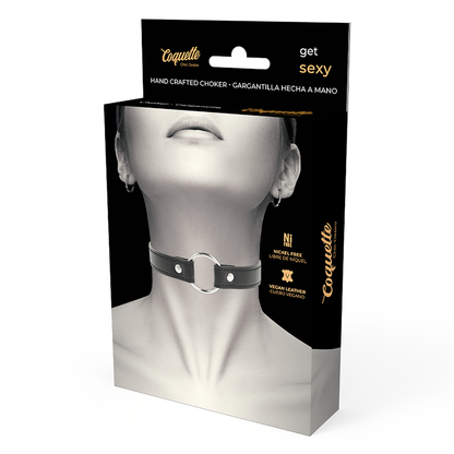Comprar Coquette Chic Desire Collar Cuero Vegano – Accesorio Elegante Para Completar Tu Estilo-Noxtic
