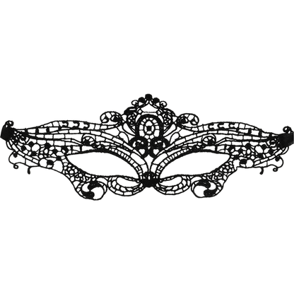 Comprar COQUETTE Antifaz Encaje Negro Fino – Diseño Elegante Para Crear Misterio En Tus Momentos De Bienestar-Noxtic