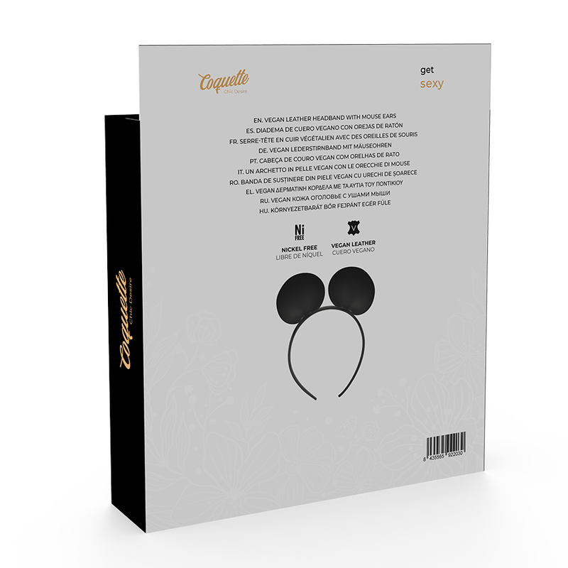 Comprar COQUETTE Chic Desire – Diadema De Cuero Vegano Con Diseño Elegante Y Original-Noxtic