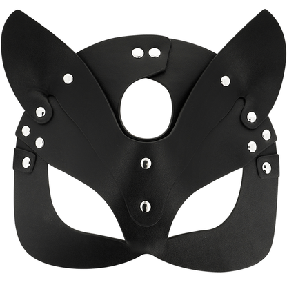Comprar COQUETTE Chic Desire – Máscara De Cuero Vegano Con Diseño Elegante Y Orejas De Gato-Noxtic