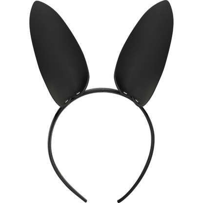 Comprar COQUETTE CHIC DESIRE – Diadema Elegante Con Orejas De Conejo En Cuero Vegano-Noxtic