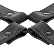 Comprar FETISH SUBMISSIVE Unión Esposas Cuero Vegano – Diseño Elegante Para Juegos De Bondage Con Comodidad-Noxtic