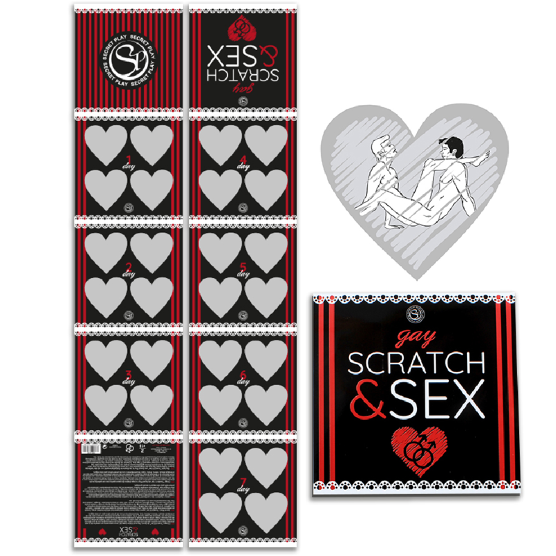 SECRETPLAY - SCRATCH & SEX JUEGO PAREJAS GAY (ES/EN/FR/PT/DE)-SECRETPLAY 100% GAMES-Noxtic