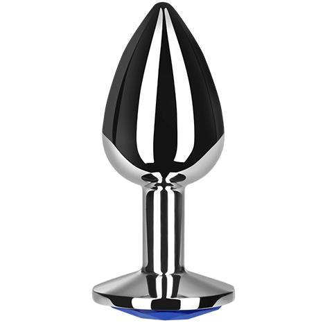Comprar SECRETPLAY Plug Anal Azul S – Diseño Cónico Ideal Para Principiantes Con Textura Suave-Noxtic