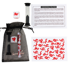 SECRETPLAY - KIT DI GIOCO GAY CHRONOMASUTRA (ES/EN/IT/PT/FR)