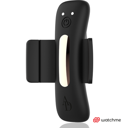ANNE'S DESIRE Panty Pleasure Tecnología WatchMe Negro Y Dorado – Diseño Ergonómico Con Control Avanzado Para Placer Personalizado